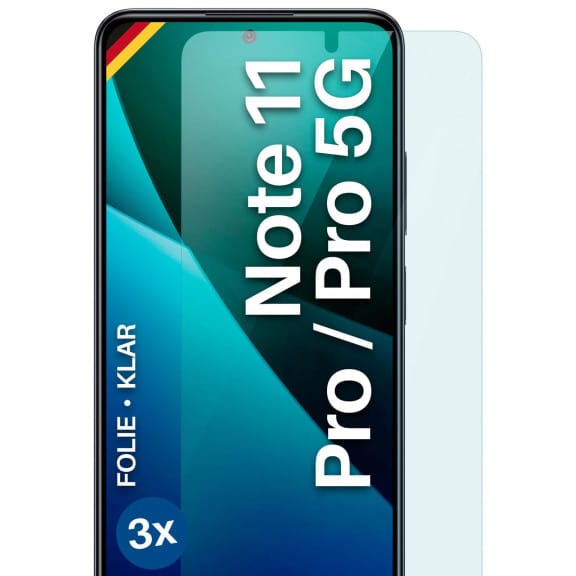 moex FlexProtect Redmi Note 11 Pro 5G Schutzfolie Klar – Weiteres Produktbild 1 moex FlexProtect Redmi Note 11 Pro 5G Schutzfolie Klar – Weiteres Produktbild 1