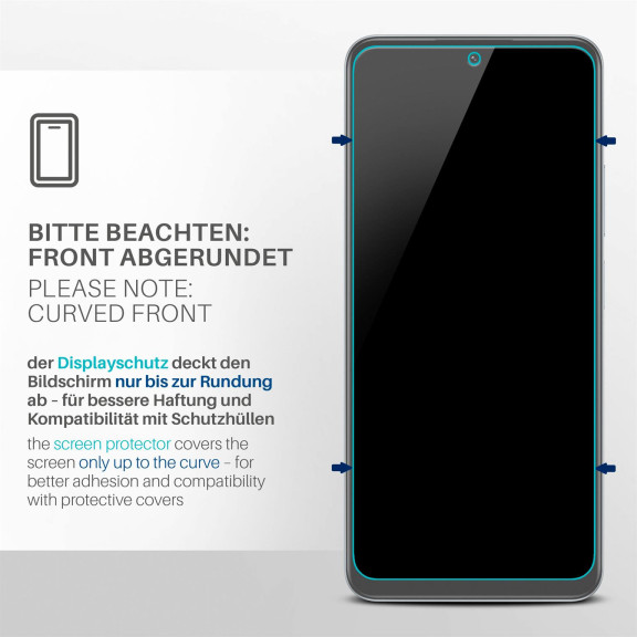 moex FlexProtect Redmi Note 12 (4G) Schutzfolie Klar – Weiteres Produktbild 3