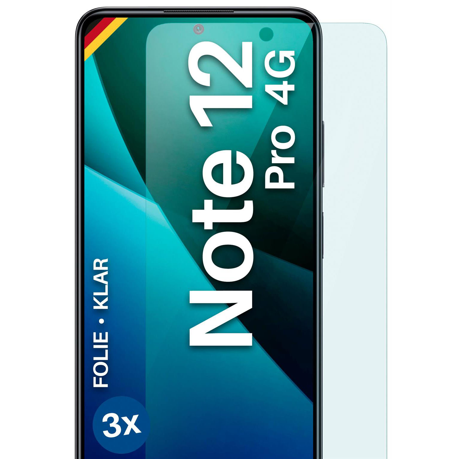 moex FlexProtect Redmi Note 12 Pro (4G) Schutzfolie Klar – undefined