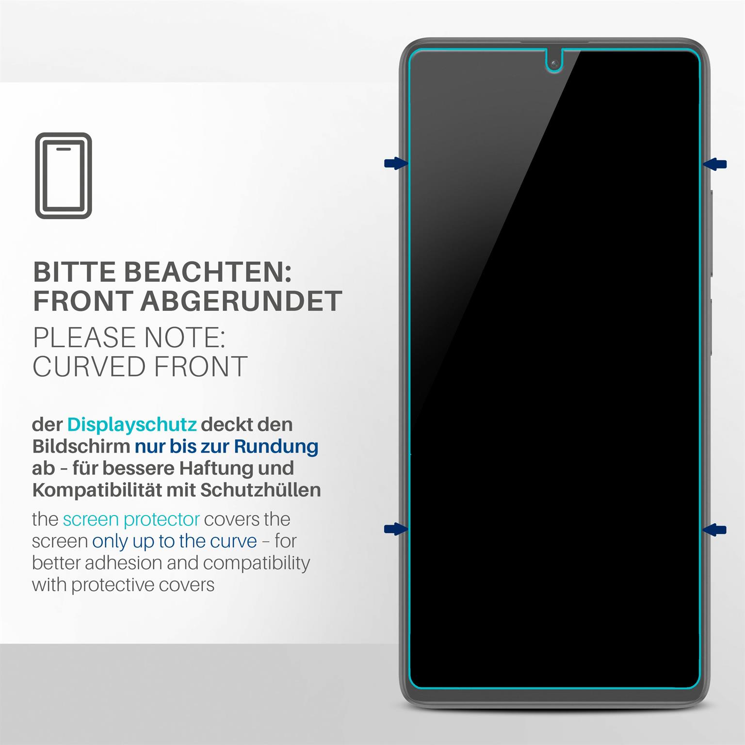 moex FlexProtect Redmi Note 13 5G Schutzfolie Klar – Weiteres Produktbild 3