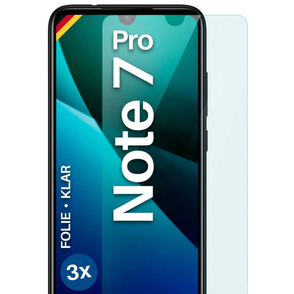 moex FlexProtect Redmi Note 7 Pro Schutzfolie Klar – Weiteres Produktbild 1