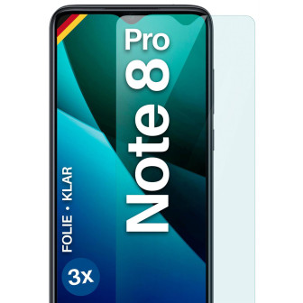 moex FlexProtect Redmi Note 8 Pro Schutzfolie Klar – 3er Set moex FlexProtect Redmi Note 8 Pro Schutzfolie Klar – 3er Set