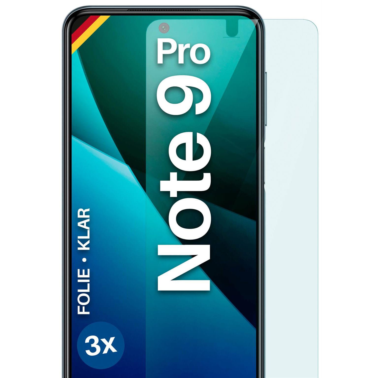 moex FlexProtect Redmi Note 9 Pro Schutzfolie Klar – 3er Set moex FlexProtect Redmi Note 9 Pro Schutzfolie Klar – 3er Set