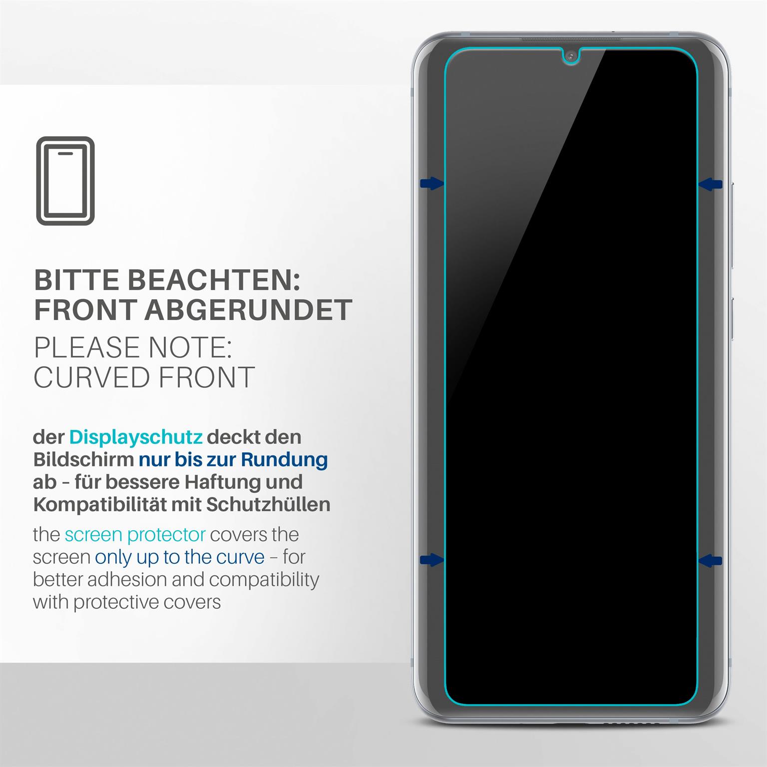 moex FlexProtect ZTE Axon 10 Pro Schutzfolie Klar – Weiteres Produktbild 3