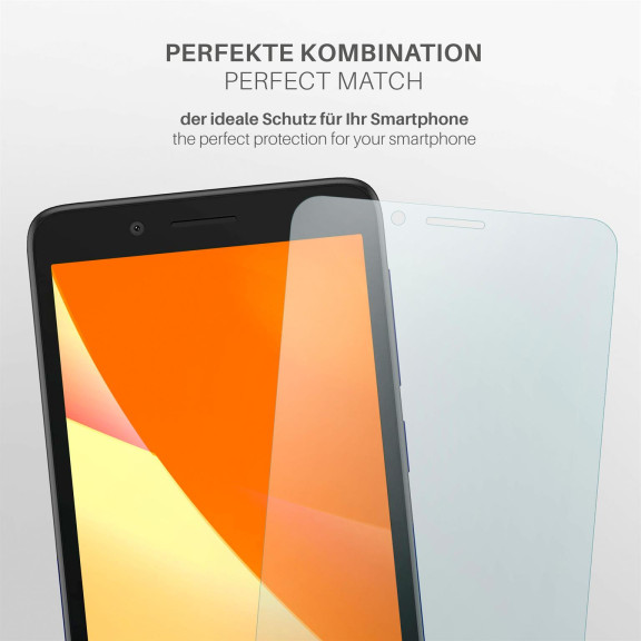 moex FlexProtect Alcatel 1c (2019) Schutzfolie Matt – Weiteres Produktbild 3