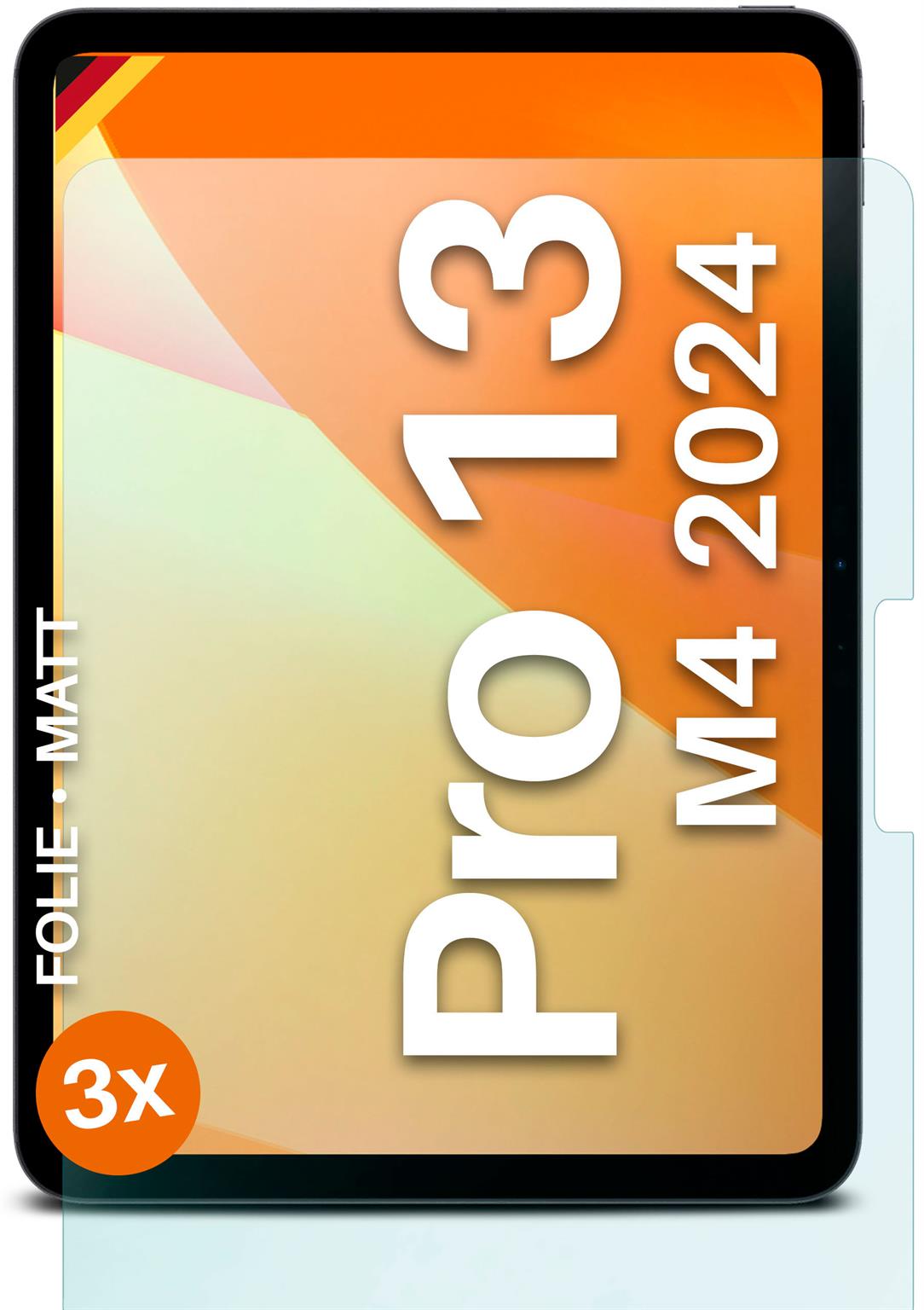 moex FlexProtect iPad Pro 13 (2024) Schutzfolie Matt – Weiteres Produktbild 1 moex FlexProtect iPad Pro 13 (2024) Schutzfolie Matt – Weiteres Produktbild 1