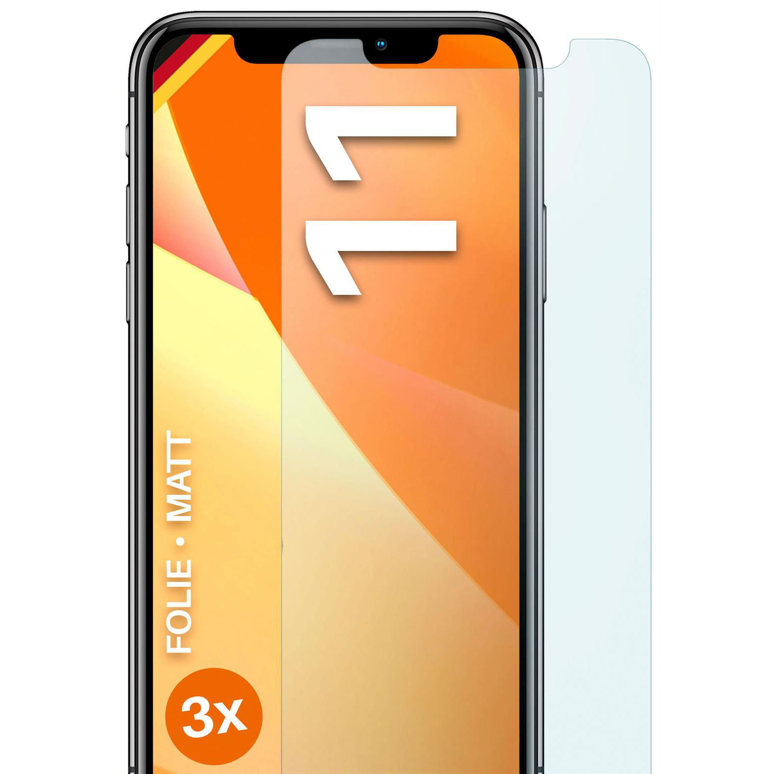 moex FlexProtect iPhone 11 Schutzfolie Matt – Weiteres Produktbild 1 moex FlexProtect iPhone 11 Schutzfolie Matt – Weiteres Produktbild 1