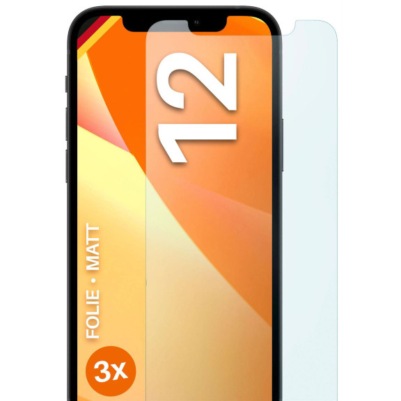 moex FlexProtect iPhone 12 Schutzfolie Matt – Weiteres Produktbild 1