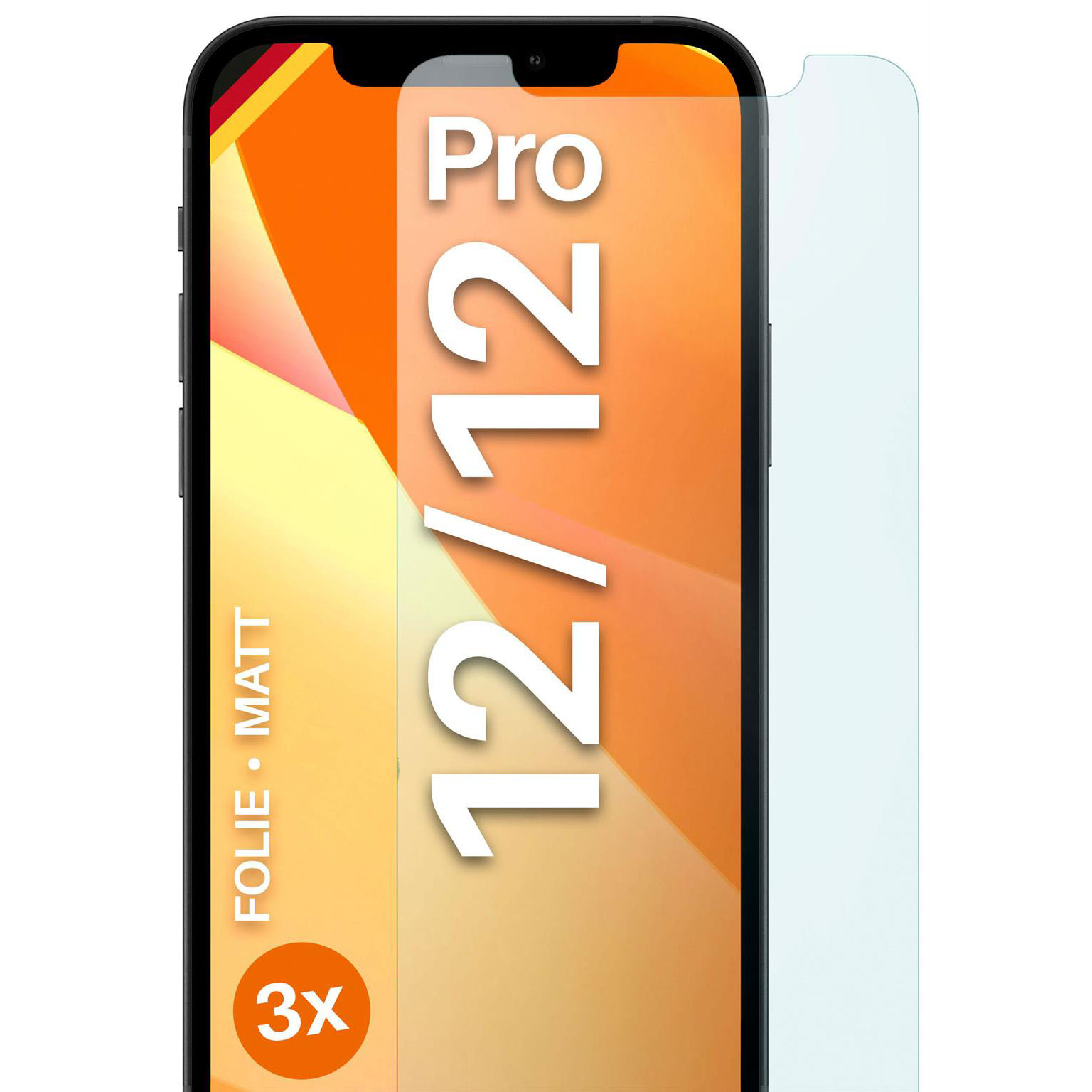 moex FlexProtect iPhone 12 Pro Schutzfolie Matt – Weiteres Produktbild 1 moex FlexProtect iPhone 12 Pro Schutzfolie Matt – Weiteres Produktbild 1