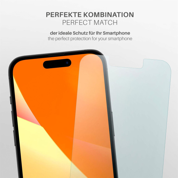 moex FlexProtect iPhone 14 Pro Schutzfolie Matt – Weiteres Produktbild 3