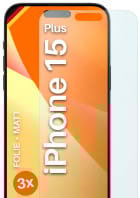 moex FlexProtect iPhone 15 Plus Schutzfolie Matt – Weiteres Produktbild 1