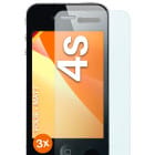 moex FlexProtect iPhone 4S Schutzfolie Matt – Weiteres Produktbild 1