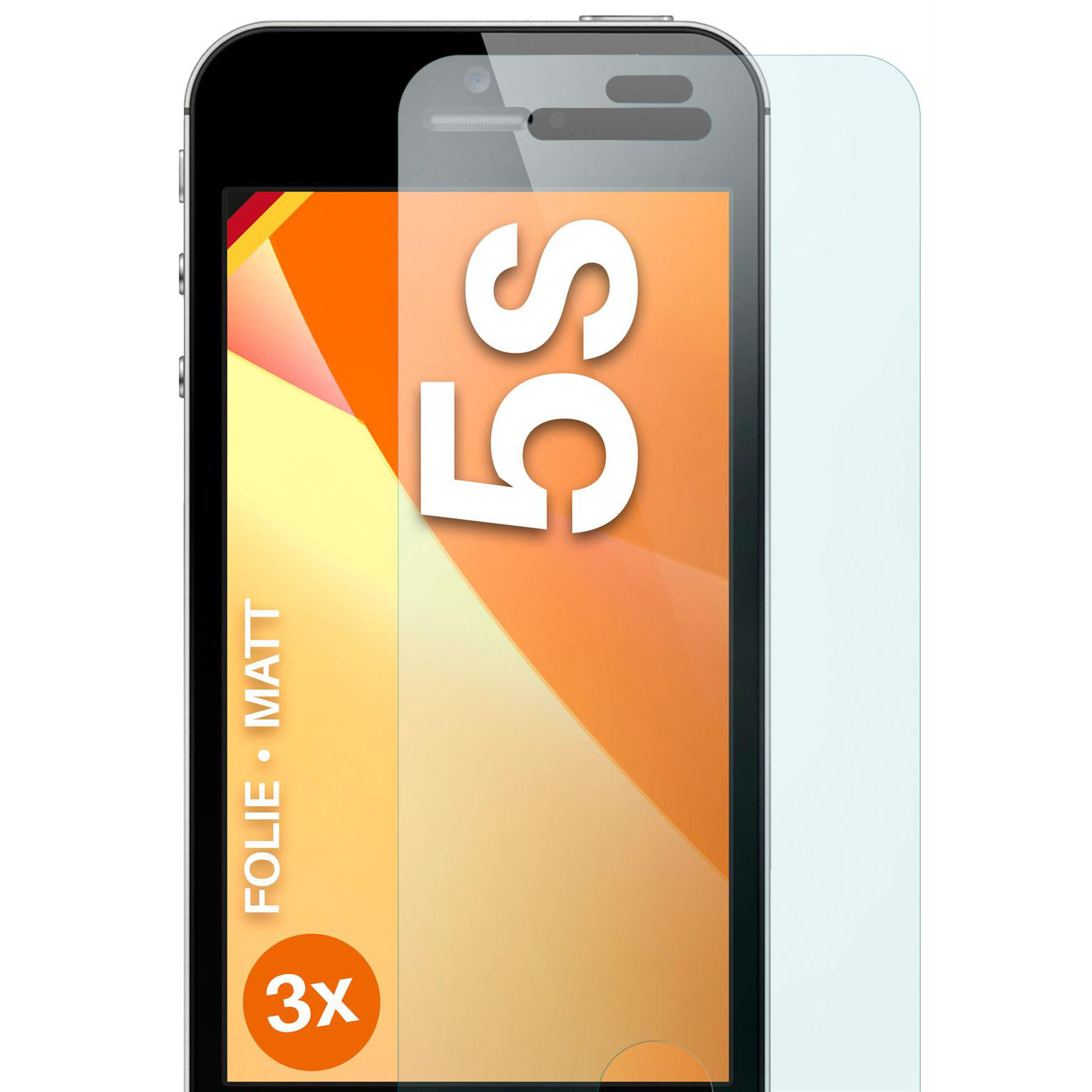 moex FlexProtect iPhone 5s Schutzfolie Matt – Weiteres Produktbild 1 moex FlexProtect iPhone 5s Schutzfolie Matt – Weiteres Produktbild 1