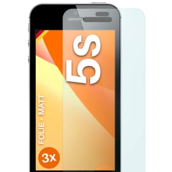 moex FlexProtect iPhone 5s Schutzfolie Matt – 3er Set moex FlexProtect iPhone 5s Schutzfolie Matt – 3er Set