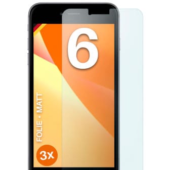 moex FlexProtect iPhone 6 Schutzfolie Matt – 3er Set moex FlexProtect iPhone 6 Schutzfolie Matt – 3er Set
