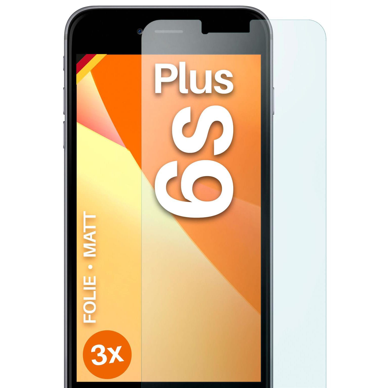 moex FlexProtect iPhone 6s Plus Schutzfolie Matt – Weiteres Produktbild 1 moex FlexProtect iPhone 6s Plus Schutzfolie Matt – Weiteres Produktbild 1