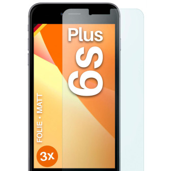 moex FlexProtect iPhone 6s Plus Schutzfolie Matt – 3er Set