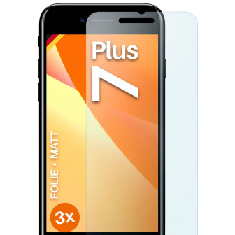 moex FlexProtect iPhone 7 Plus Schutzfolie Matt – 3er Set