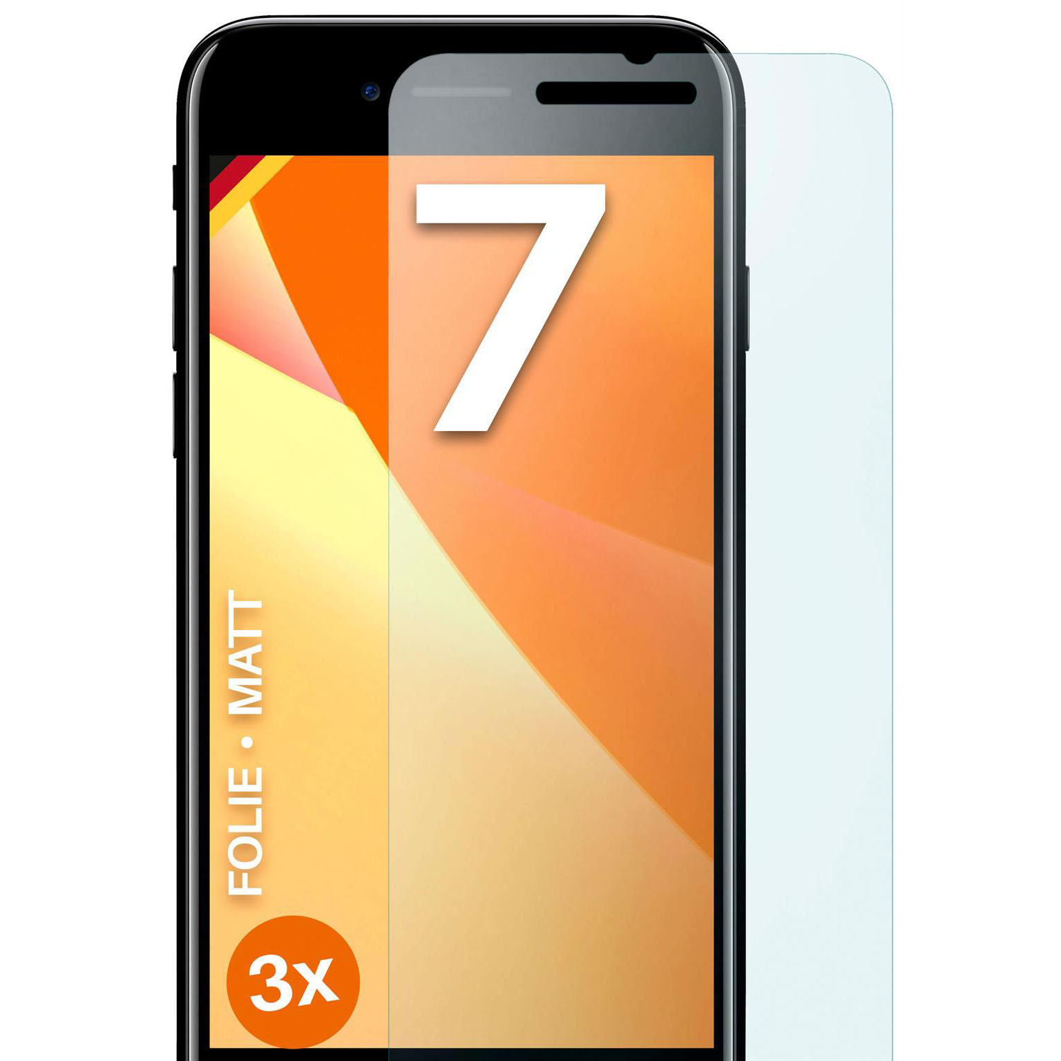 moex FlexProtect iPhone 7 Schutzfolie Matt – Weiteres Produktbild 1 moex FlexProtect iPhone 7 Schutzfolie Matt – Weiteres Produktbild 1