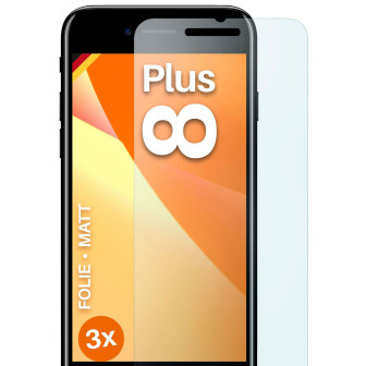 moex FlexProtect iPhone 8 Plus Schutzfolie Matt – 3er Set