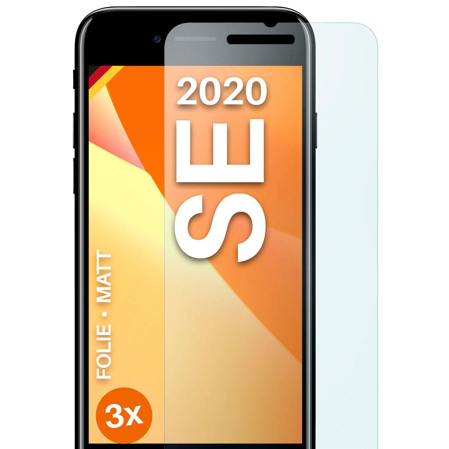 moex FlexProtect iPhone SE (2020) Schutzfolie Matt – Weiteres Produktbild 1 moex FlexProtect iPhone SE (2020) Schutzfolie Matt – Weiteres Produktbild 1