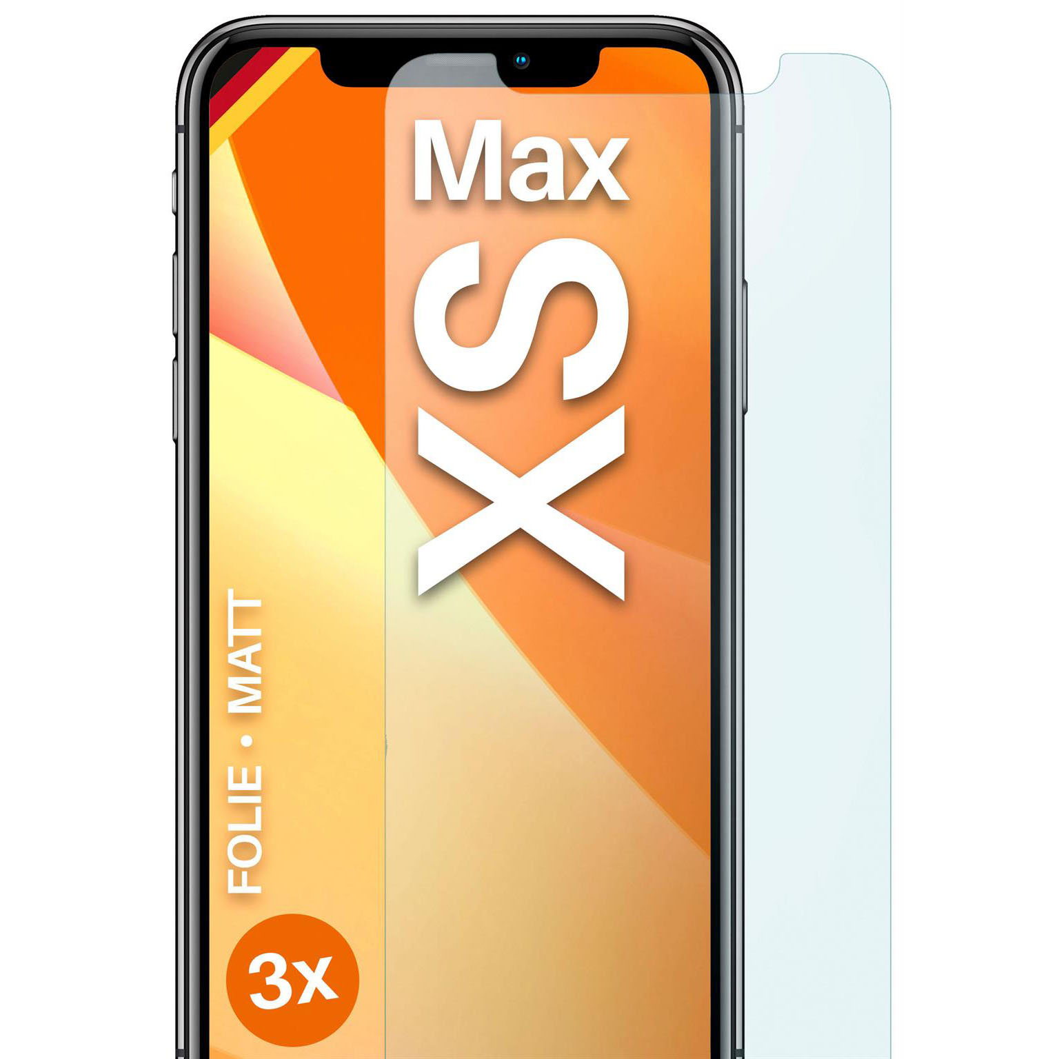 moex FlexProtect iPhone XS Max Schutzfolie Matt – undefined