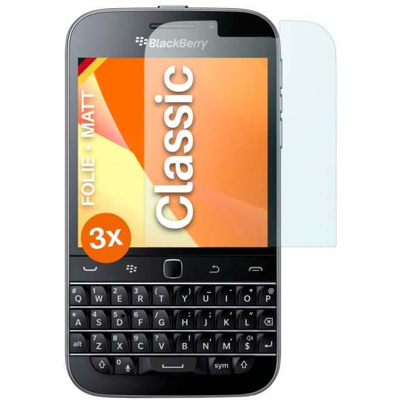 moex FlexProtect BlackBerry Classic Schutzfolie Matt – Weiteres Produktbild 1