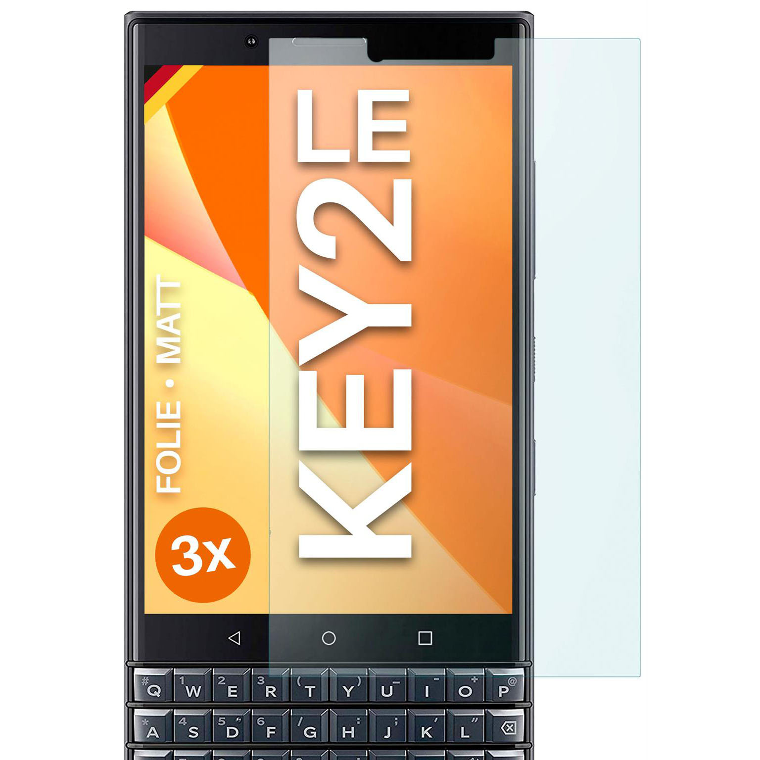 moex FlexProtect BlackBerry KEY2 LE Schutzfolie Matt – undefined