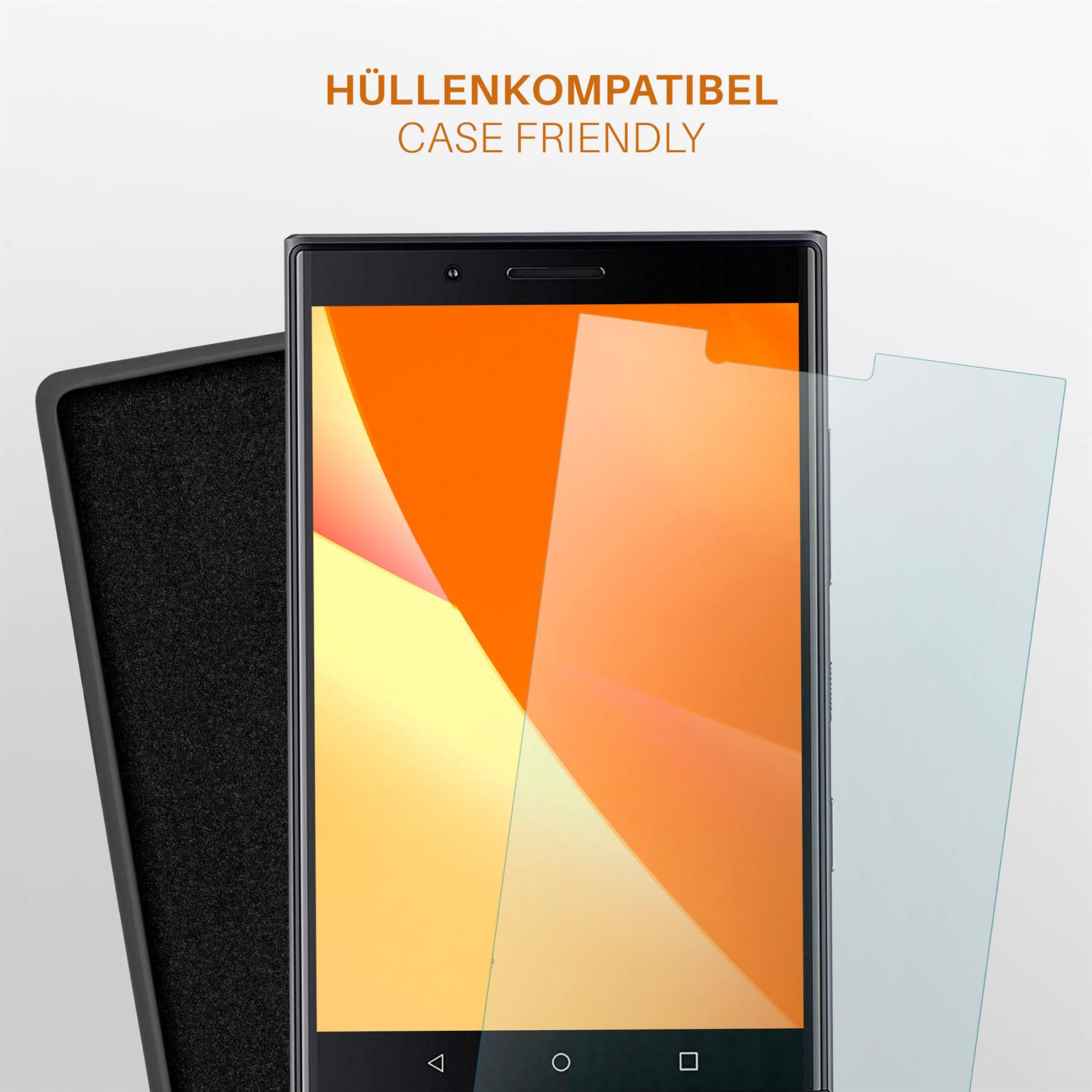 moex FlexProtect BlackBerry KEY2 LE Schutzfolie Matt – Weiteres Produktbild 6