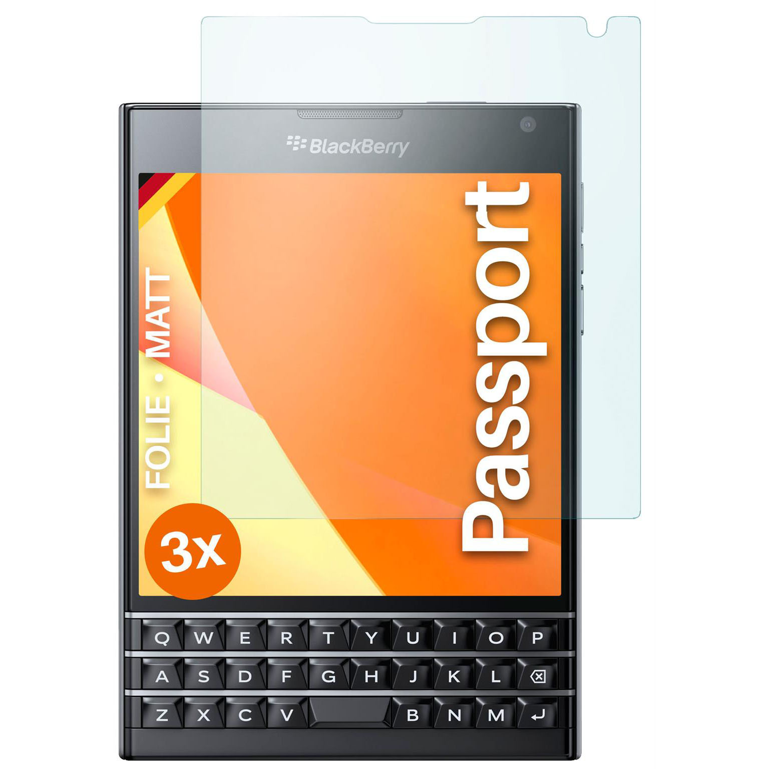 moex FlexProtect BlackBerry Passport Schutzfolie Matt – Weiteres Produktbild 1 moex FlexProtect BlackBerry Passport Schutzfolie Matt – Weiteres Produktbild 1