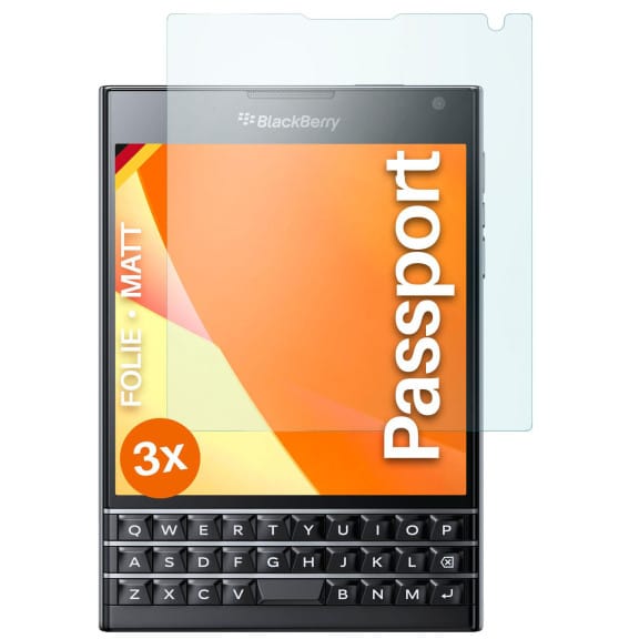 moex FlexProtect BlackBerry Passport Schutzfolie Matt – Weiteres Produktbild 1 moex FlexProtect BlackBerry Passport Schutzfolie Matt – Weiteres Produktbild 1