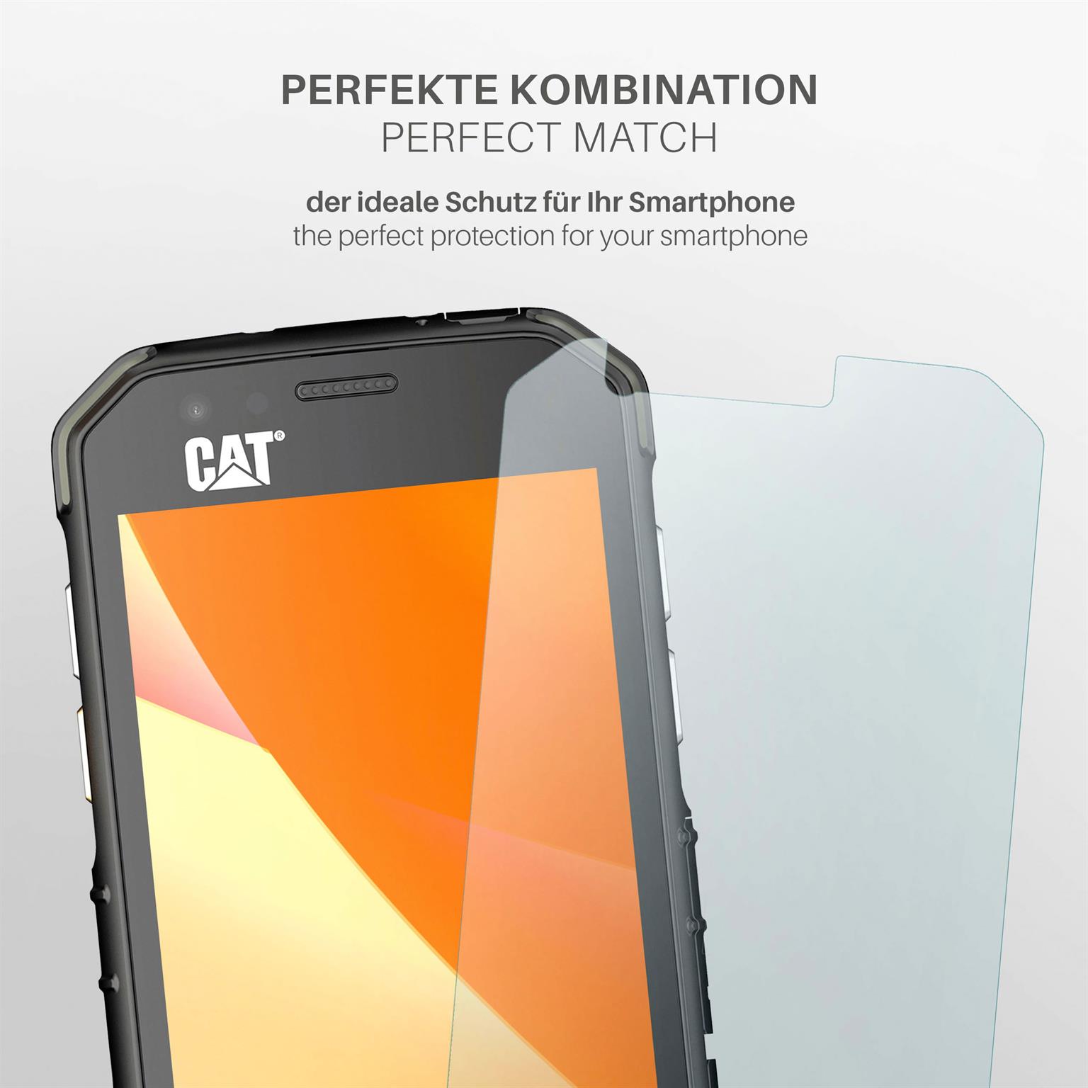 moex FlexProtect CAT S31 Schutzfolie Matt – Weiteres Produktbild 3
