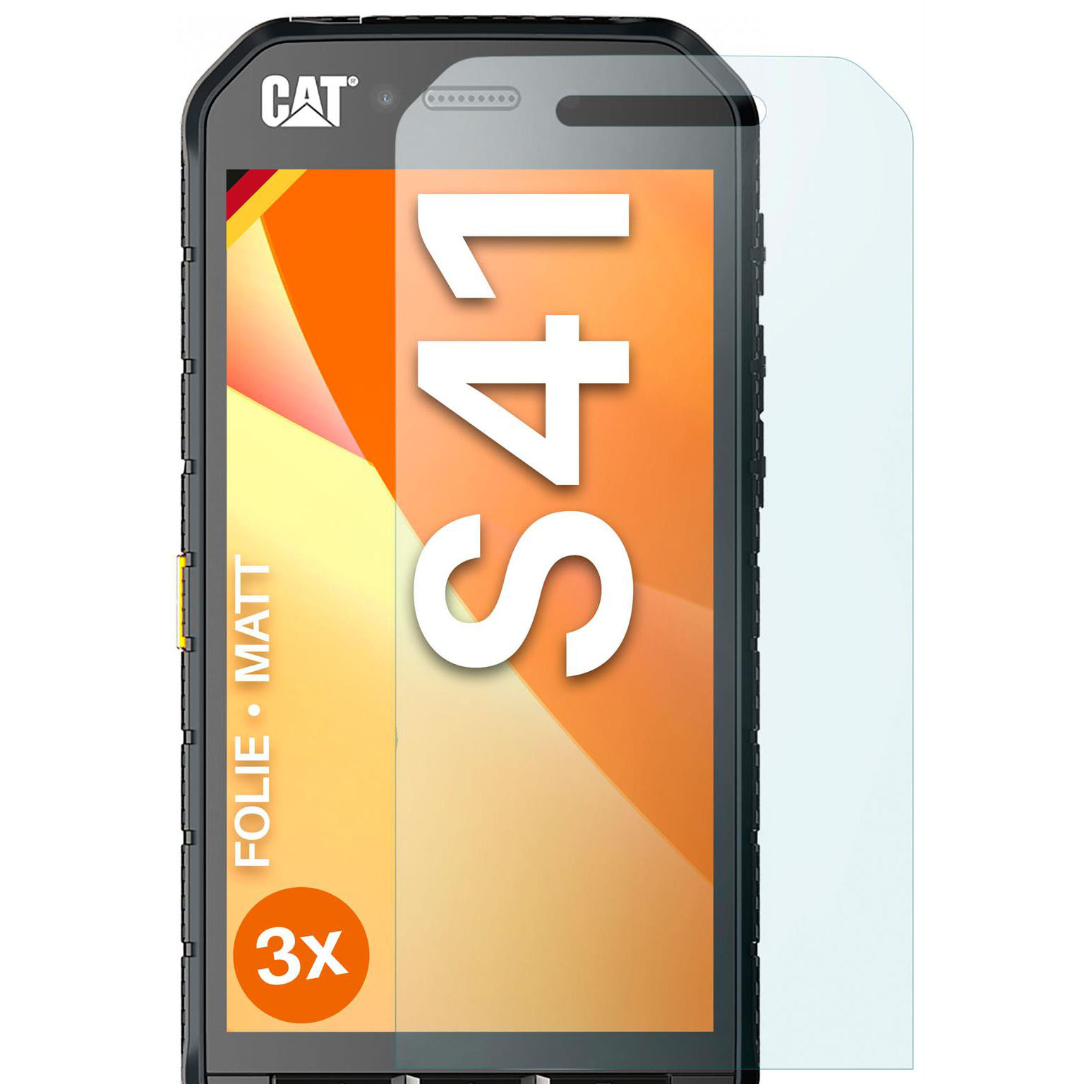 moex FlexProtect CAT S41 Schutzfolie Matt – Weiteres Produktbild 1 moex FlexProtect CAT S41 Schutzfolie Matt – Weiteres Produktbild 1