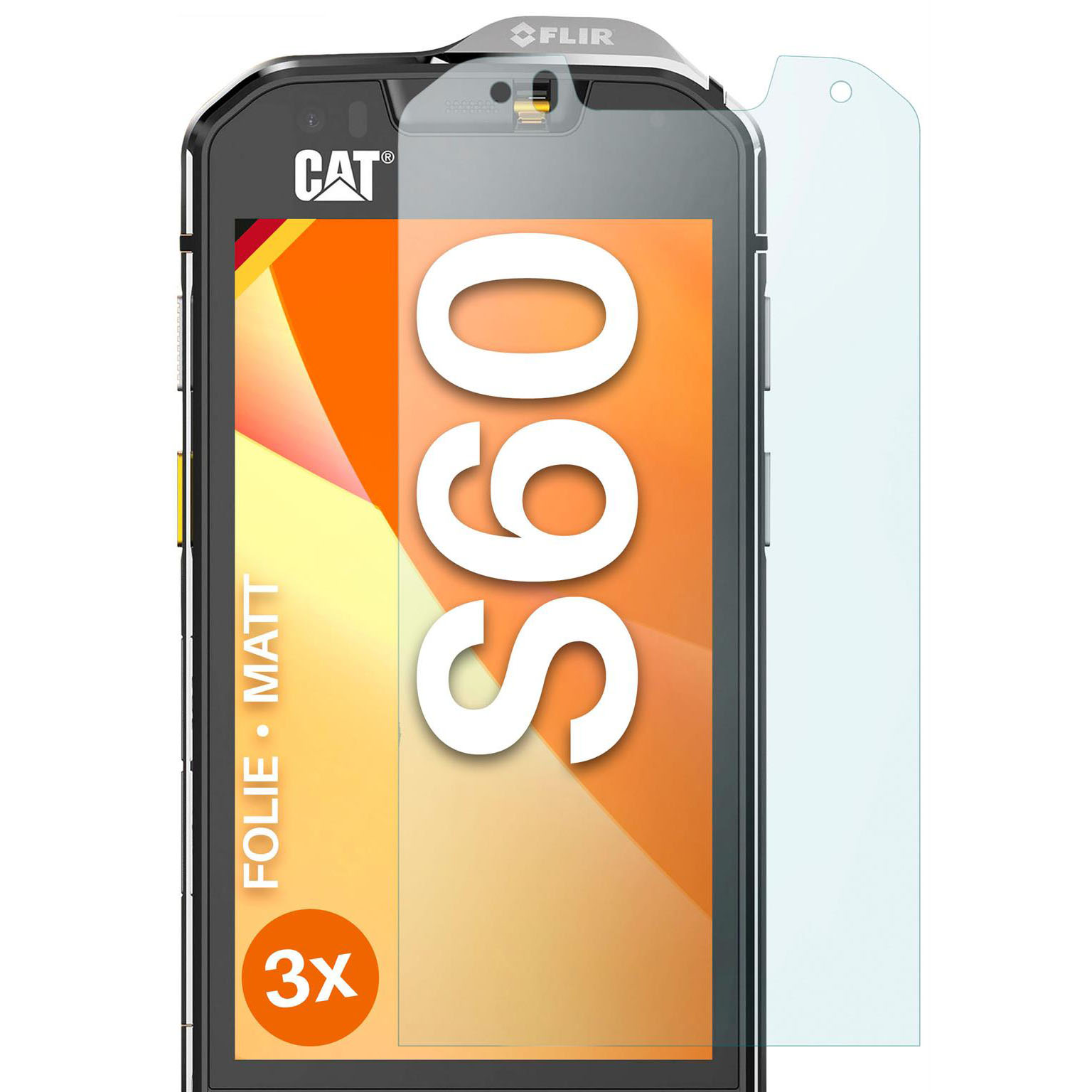moex FlexProtect CAT S60 Schutzfolie Matt – undefined