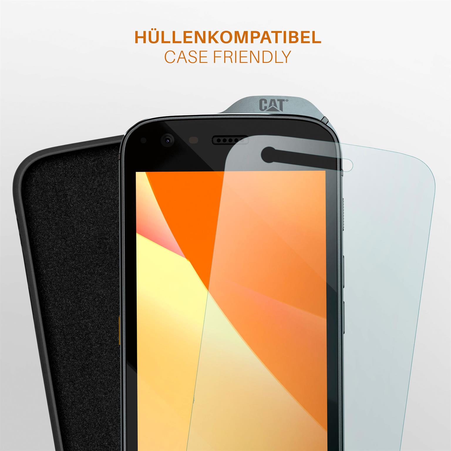 moex FlexProtect CAT S61 Schutzfolie Matt – Weiteres Produktbild 6