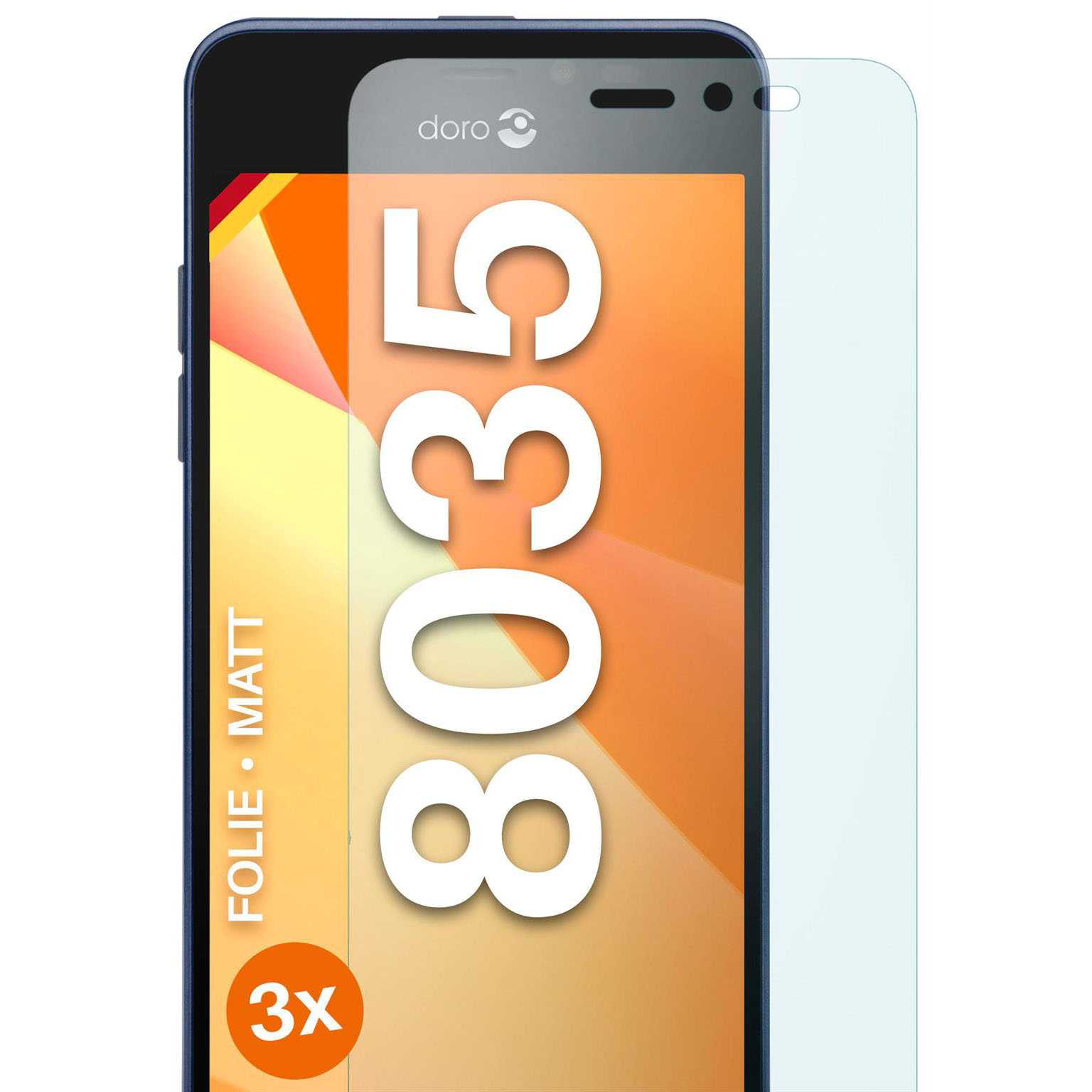 moex FlexProtect Doro 8035 Schutzfolie Matt – Weiteres Produktbild 1 moex FlexProtect Doro 8035 Schutzfolie Matt – Weiteres Produktbild 1