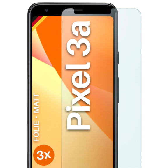 moex FlexProtect Google Pixel 3a Schutzfolie Matt – Weiteres Produktbild 1