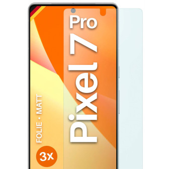 moex FlexProtect Google Pixel 7 Pro Schutzfolie Matt – 3er Set