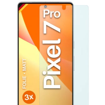 moex moex FlexProtect Google Pixel 7 Pro Schutzfolie Matt – 3er Set