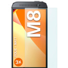 moex FlexProtect HTC One M8 Schutzfolie Matt – Weiteres Produktbild 1