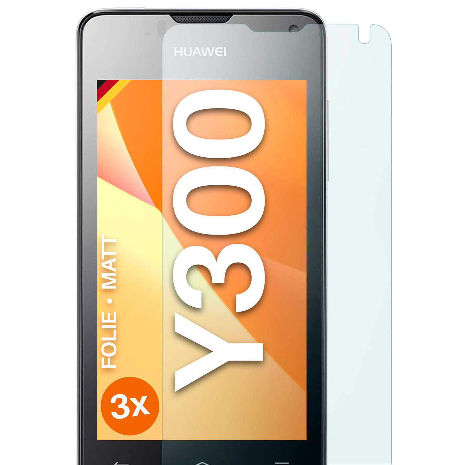moex FlexProtect Huawei Ascend Y300 Schutzfolie Matt – Weiteres Produktbild 1 moex FlexProtect Huawei Ascend Y300 Schutzfolie Matt – Weiteres Produktbild 1