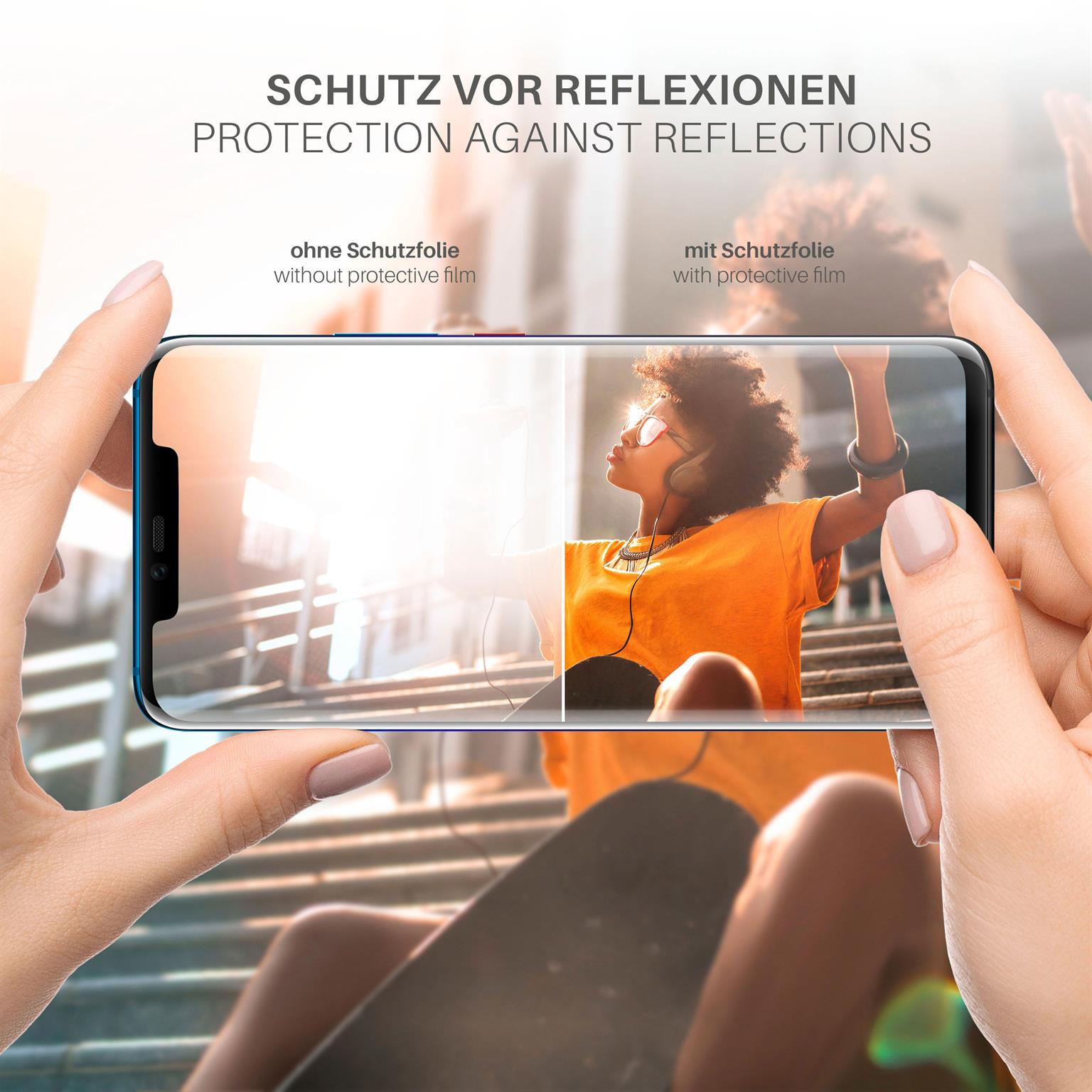 moex FlexProtect Huawei Mate 20 Pro Schutzfolie Matt – Weiteres Produktbild 5