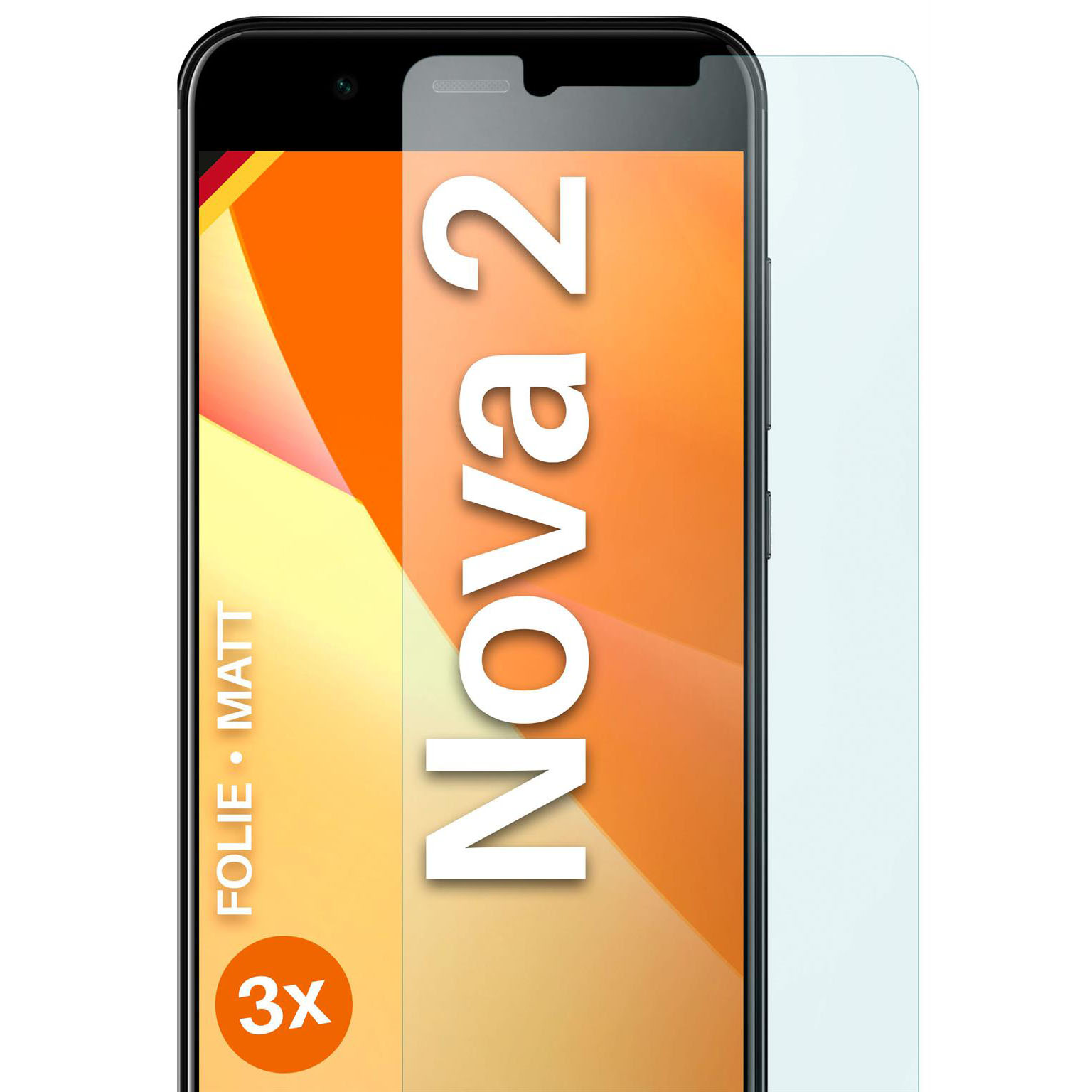 moex FlexProtect Huawei nova 2 Schutzfolie Matt – Weiteres Produktbild 1 moex FlexProtect Huawei nova 2 Schutzfolie Matt – Weiteres Produktbild 1