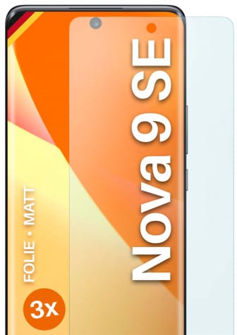moex FlexProtect Huawei nova 9 SE Schutzfolie Matt – 3er Set moex FlexProtect Huawei nova 9 SE Schutzfolie Matt – 3er Set