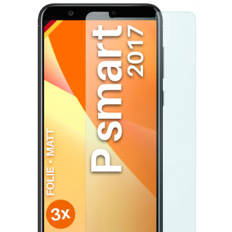moex FlexProtect Huawei P smart (2017) Schutzfolie Matt – 3er Set