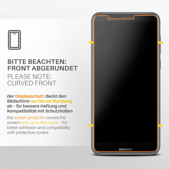 moex FlexProtect Huawei P smart (2017) Schutzfolie Matt – Weiteres Produktbild 3