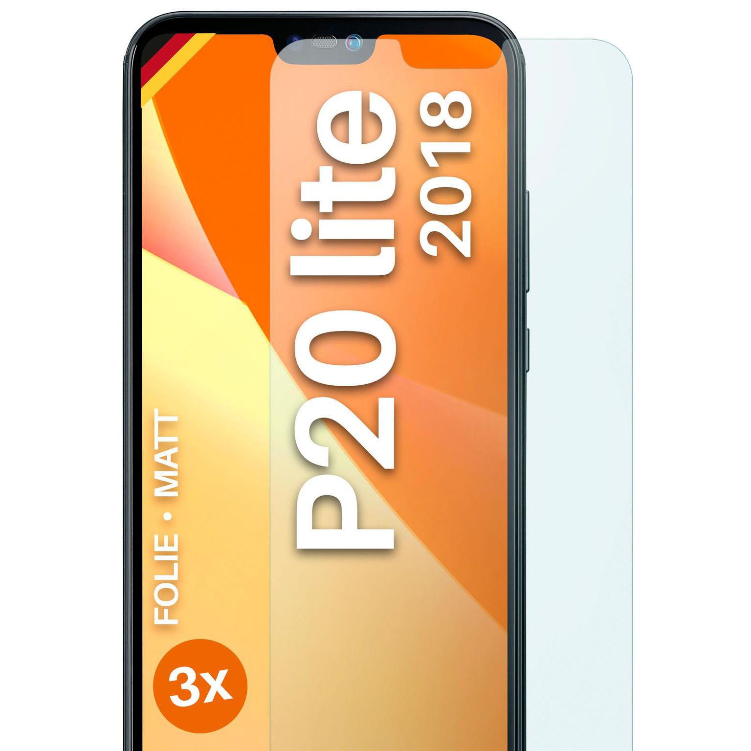 moex FlexProtect Huawei P20 Lite Schutzfolie Matt – 3er Set moex FlexProtect Huawei P20 Lite Schutzfolie Matt – 3er Set