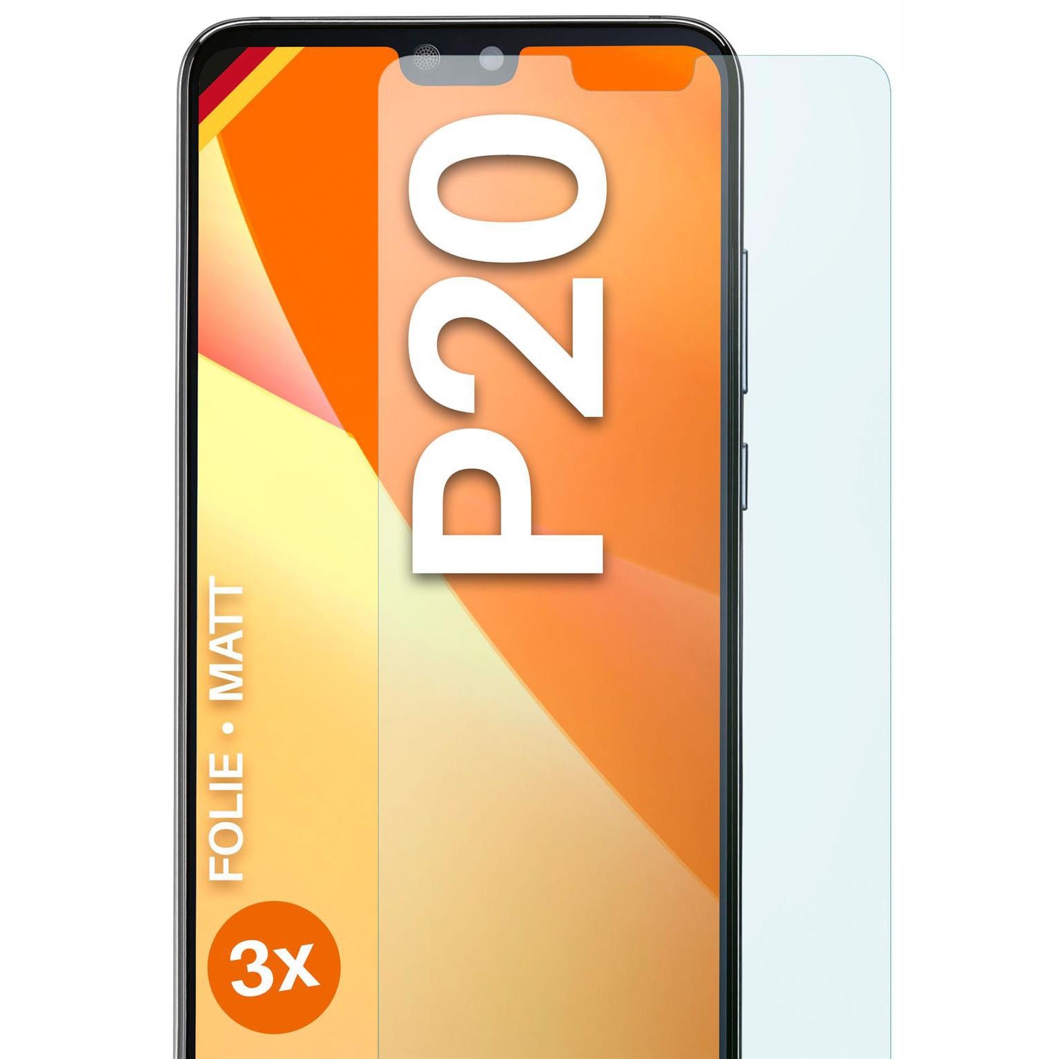 moex FlexProtect Huawei P20 Schutzfolie Matt – undefined