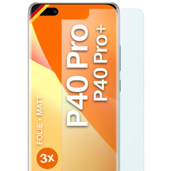 moex FlexProtect Huawei P40 Pro Plus Schutzfolie Matt – 3er Set