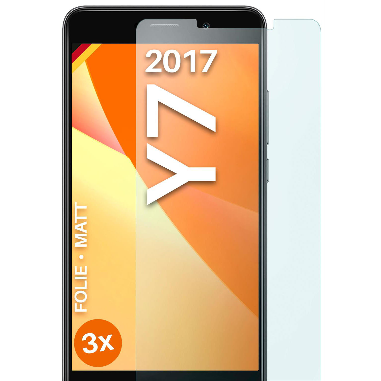 moex FlexProtect Huawei Y7 (2017) Schutzfolie Matt – Weiteres Produktbild 1 moex FlexProtect Huawei Y7 (2017) Schutzfolie Matt – Weiteres Produktbild 1